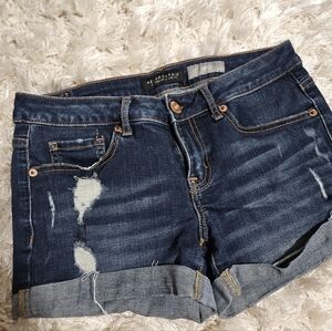 Aeropostale Dark Blue Jean Shorts